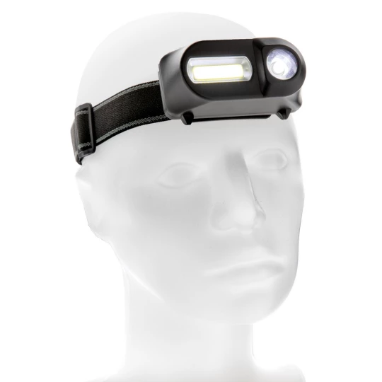 Latarka na głowę COB LED (P518.041)