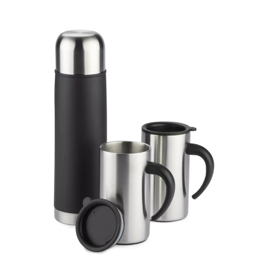 Zestaw upominkowy ACON (Termos 500ml, 2 kubki 260ml) (GA-17499)