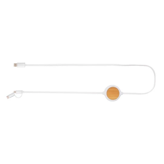 Kabel do ładowania 3 w 1, ładowarka bezprzewodowa 5W (P302.253)