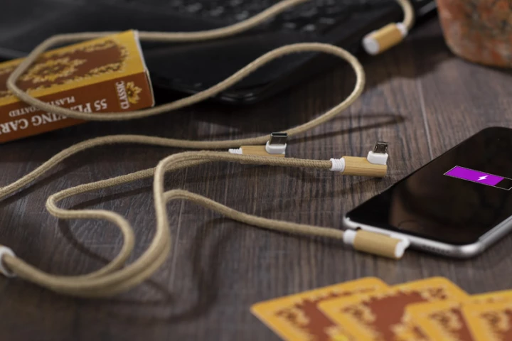 Kabel USB 3 w 1 FLAX (GA-09141-17)
