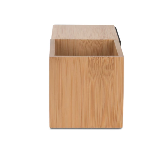 Zegar z przybornikiem na biurko BAMBOO (GA-03089)