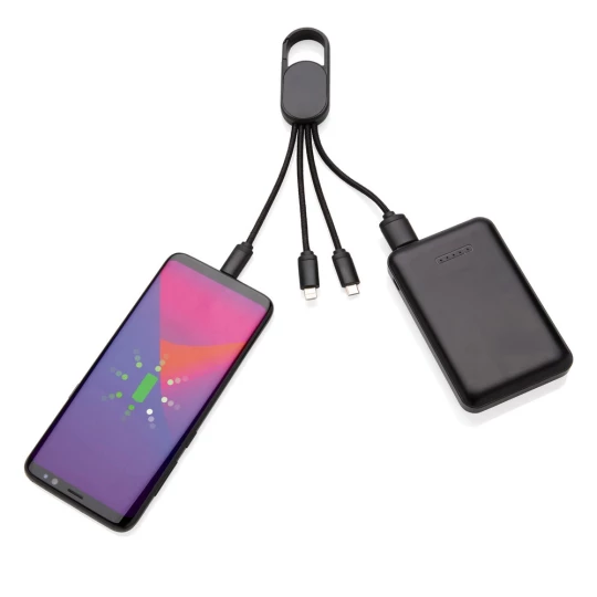 Kabel do ładowania 4 w 1 z karabińczykiem (P302.071)