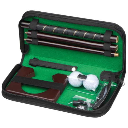 Mini zestaw do gry w golfa - czarny - (GM-21100-03)