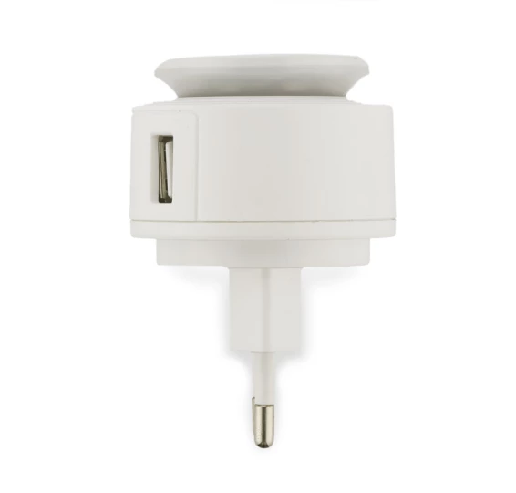 Ładowarka sieciowa USB z lampką nocną NOTTO (GA-09135-01)