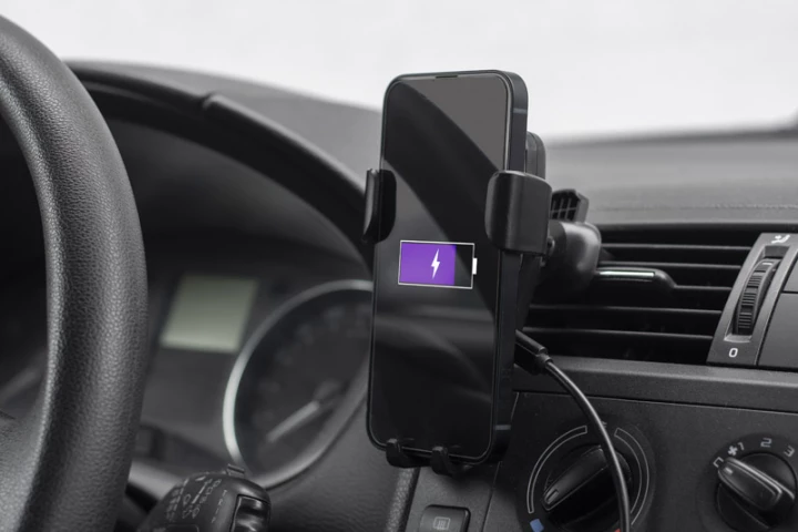 Uchwyt do telefonu z ładowarką indukcyjną GARI 15W (GA-09158-02)