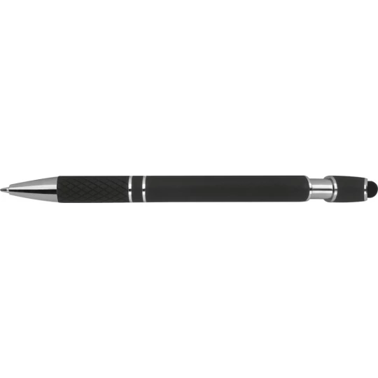 Długopis aluminiowy touch pen - czarny - (GM-13689-03)
