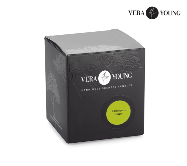 Świeca sojowa 170g - Lemongrass & Ginger - VERA YOUNG (GA-12101-19)