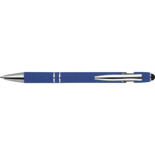 Długopis aluminiowy touch pen - niebieski - (GM-13689-04)