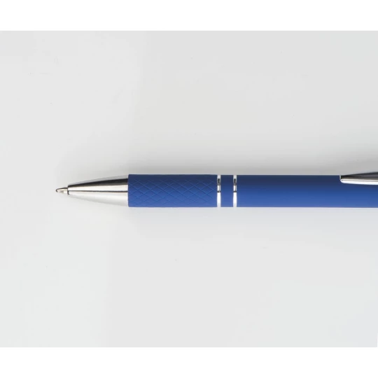 Długopis aluminiowy touch pen - niebieski - (GM-13689-04)