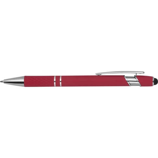 Długopis aluminiowy touch pen - czerwony - (GM-13689-05)