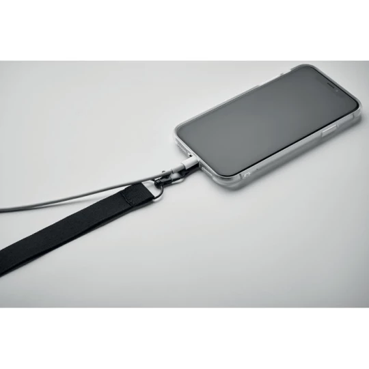 Smycz z uchwytem na telefon - AMESTE (MO2120-03)