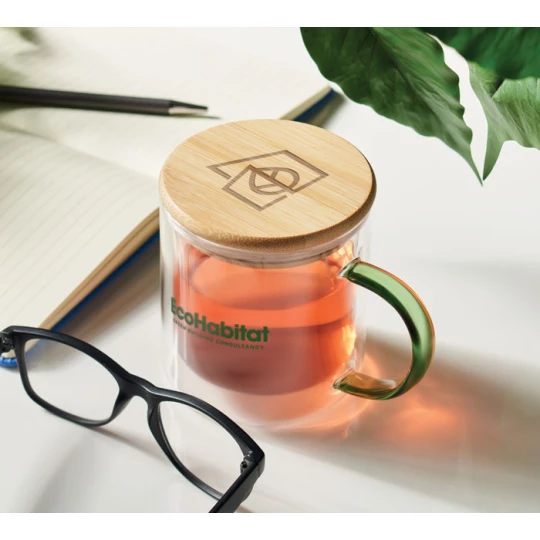 Kubek z podwójną ścianką 300ml - FARBI (MO2200-24)
