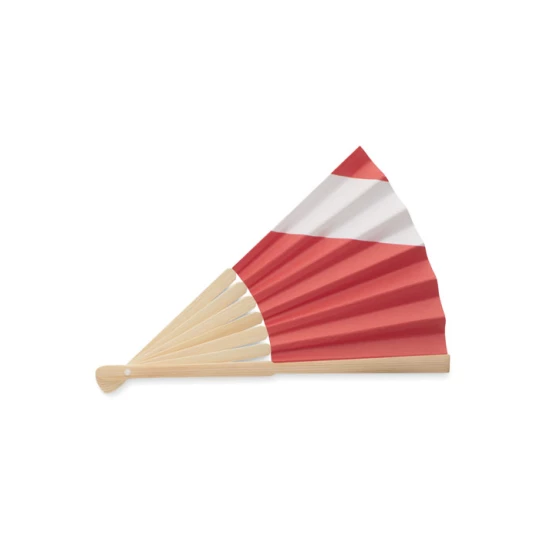 Ręczny wachlarz z flagą - FUNFAN (MO2244-99)
