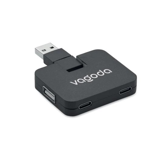 4-portowy USB - SQUARE-C (MO2254-03)