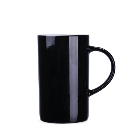 Kubek Kubek Viva 300 ml czarny/biały 300ml (M503)
