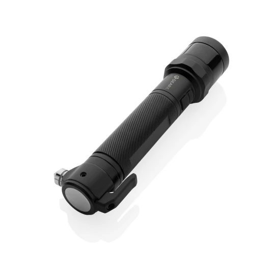 Latarka bezpieczeństwa Gear X, aluminium z recyklingu (P513.321)
