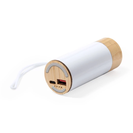 Power bank 4500 mAh, bezprzewodowe słuchawki douszne (V2034-02)