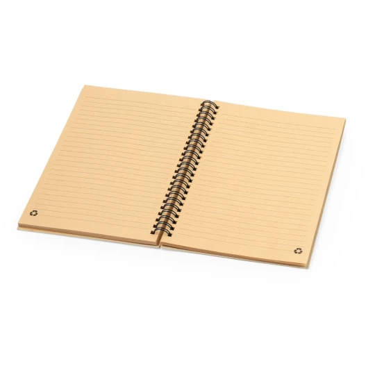 Notatnik ok. A5 z papieru z trawy (V2044-00)