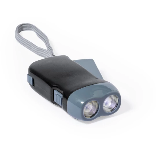 Latarka na dynamo 2 LED (V2116-03)