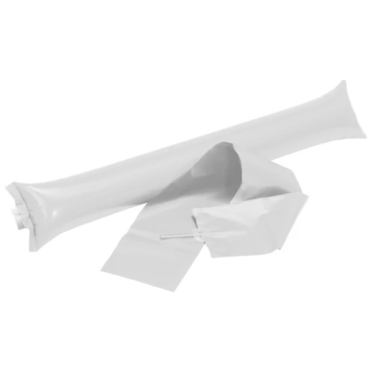 Dmuchane pałki kibica 2 szt. - biały - (GM-50395-06)