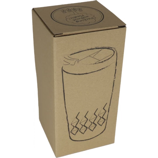 Kubek termiczny 300 ml - ciemnoszary - (GM-61485-77)