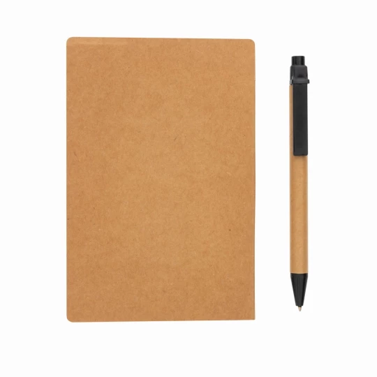 Zestaw do notatek A6, karteczki samoprzylepne, długopis (P774.289)