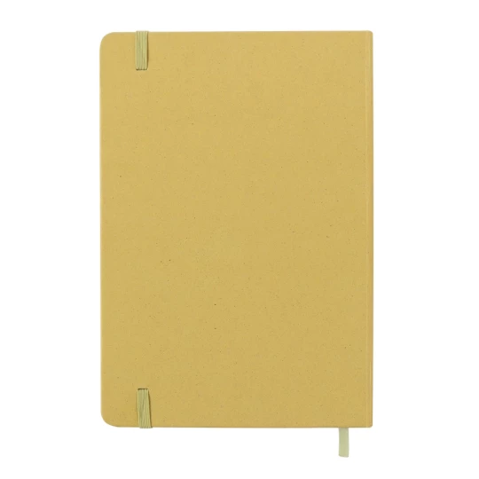 Notatnik ok. A5 z kartonu z recyklingu i papieru z owoców (V2046-09)