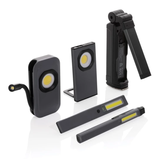 Latarka COB Gear X, ładowana przez USB, RABS (P513.262)