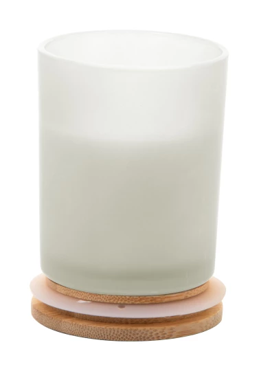 Daizu XL świeca / świeczka, wanilia - biały (AP800762-01)