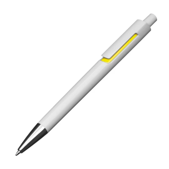 Długopis plastikowy - żółty - (GM-13537-08)