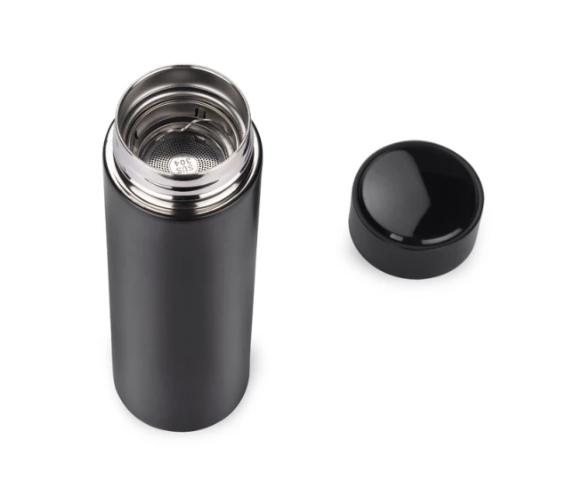 Butelka termiczna z termometrem LEDIKT  500 ml (GA-16237-02)