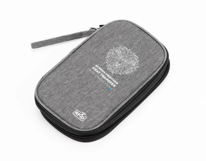 Portfel podróżny rPET CHILLGO, RFID (GA-20707-14)