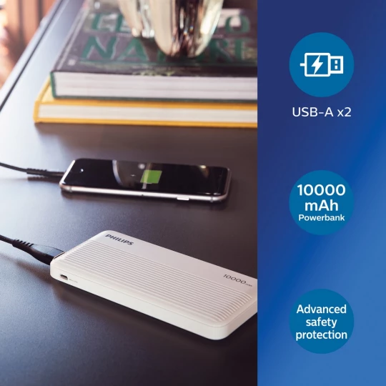 Power bank 10000 mAh Philips (P322.303)