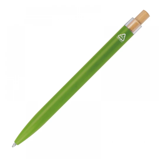 Długopis z aluminium z recyklingu - jasnozielony - (GM-13845-29)