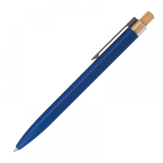 Długopis z aluminium z recyklingu - niebieski - (GM-13845-04)