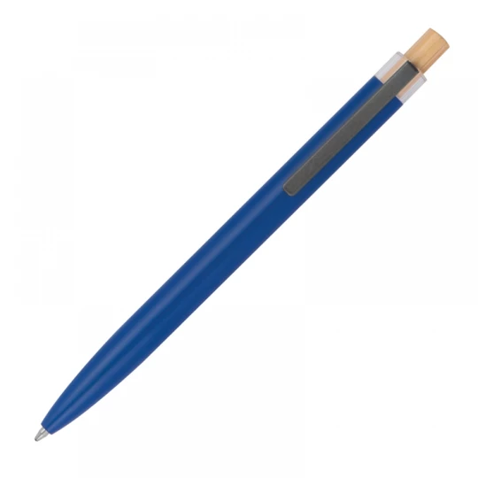 Długopis z aluminium z recyklingu - niebieski - (GM-13845-04)