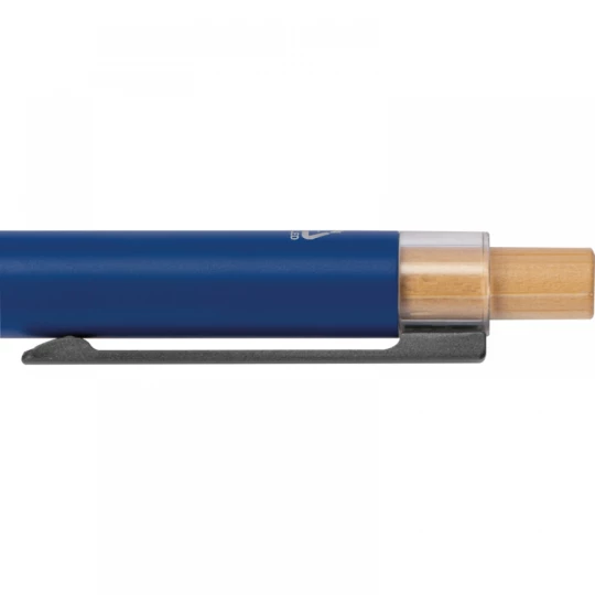 Długopis z aluminium z recyklingu - niebieski - (GM-13845-04)