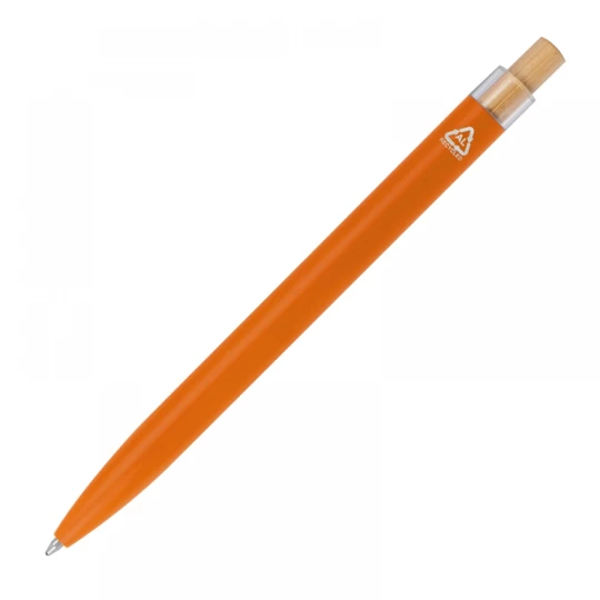 Długopis z aluminium z recyklingu - pomarańczowy - (GM-13845-10)