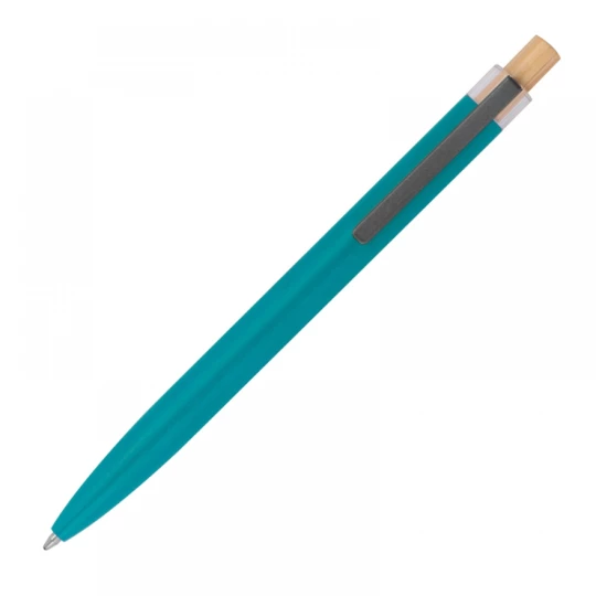 Długopis z aluminium z recyklingu - turkusowy - (GM-13845-14)
