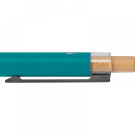 Długopis z aluminium z recyklingu - turkusowy - (GM-13845-14)