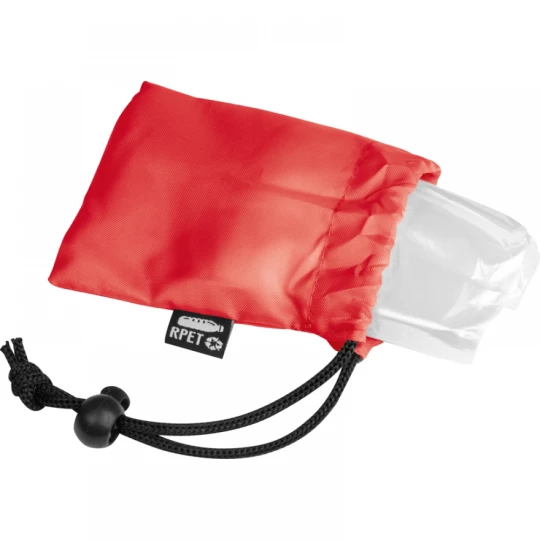 Ponczo przeciwdeszczowe - czerwony - (GM-43788-05)