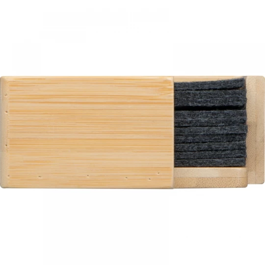 15 filcowych podkładek - ciemnoszary - (GM-83862-77)