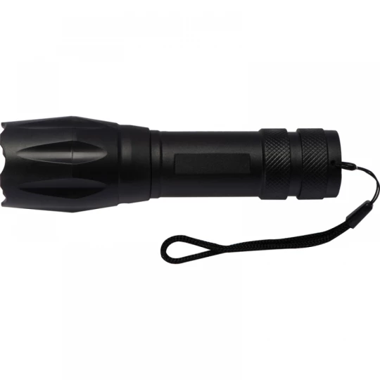 Latarka z COB - czarny - (GM-93851-03)