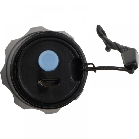 Latarka z COB - czarny - (GM-93851-03)