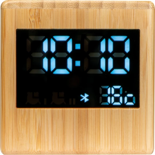 Głośnik bluetooth bambusowy - beżowy - (GM-33957-13)