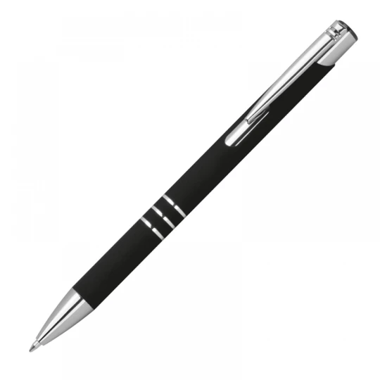 Długopis półżelowy - czarny - (GM-13991-03)