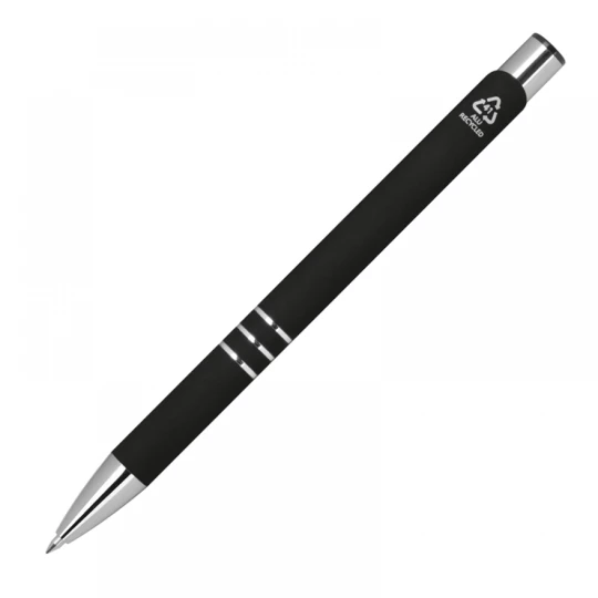 Długopis półżelowy - czarny - (GM-13991-03)