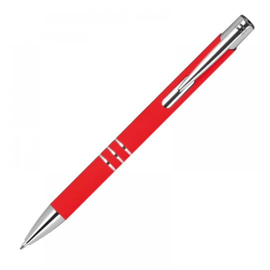 Długopis półżelowy - czerwony - (GM-13991-05)