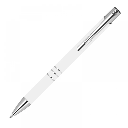 Długopis półżelowy - biały - (GM-13991-06)