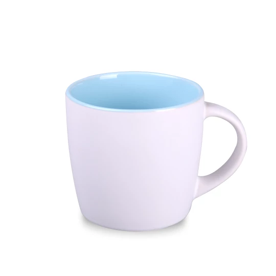Kubek Handy Pure 320ml biały/baby blue (M132)